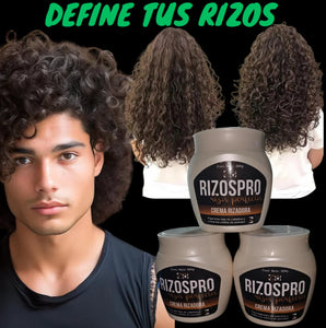 RIZOS PRO CREMA VERDE ORIGINAL - POTE 500 GR